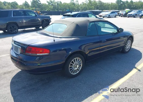 2004 Chrysler Sebring Lxi from USA, damaged, VIN 1C3EL55R24N298727